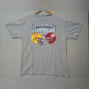 2012 Bcs National Champioship Lsu And Alabama Size Large Football Sports Dad